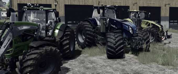 New Holland T8 Ghost Edition Mod Image