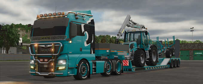 MAN TGX Semi-Truck Pack Mod Image