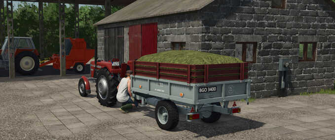Trailers Agromet PFMZ Orkan N-225/6 Farming Simulator mod