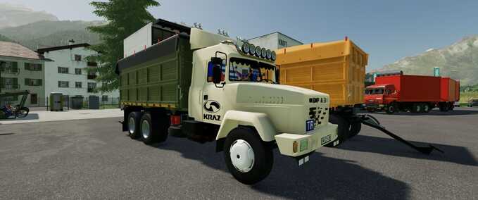 KrAZ 6443 with Neffersis 8560 Trailer Mod Image