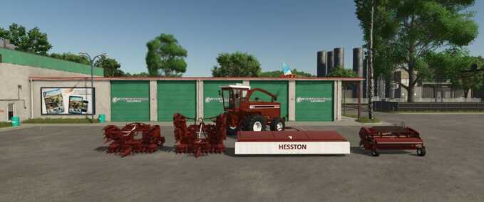 Fiat Hesston Forage Harvester Mod Image