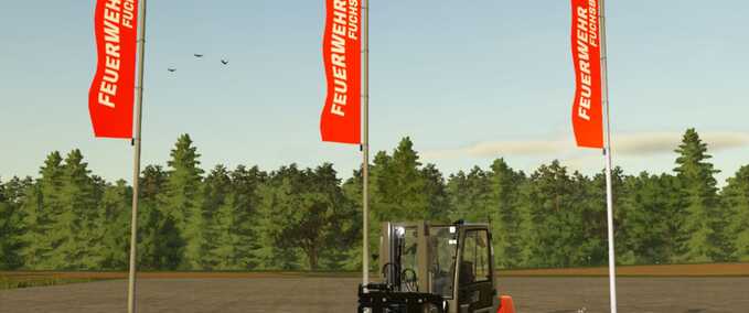 Fire Brigade Forklift Mod Image