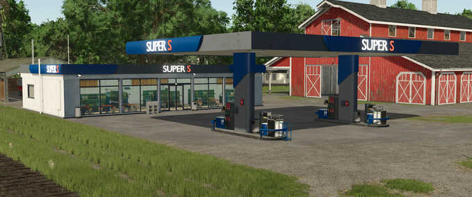 Super S Gas Station Mod Image