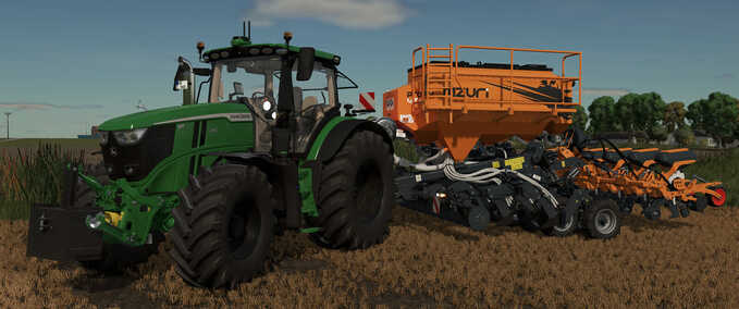 Tractors John Deere 6R 230-250 Farming Simulator mod
