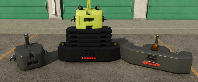 CLAAS Adjustable Weight Pack Mod Image