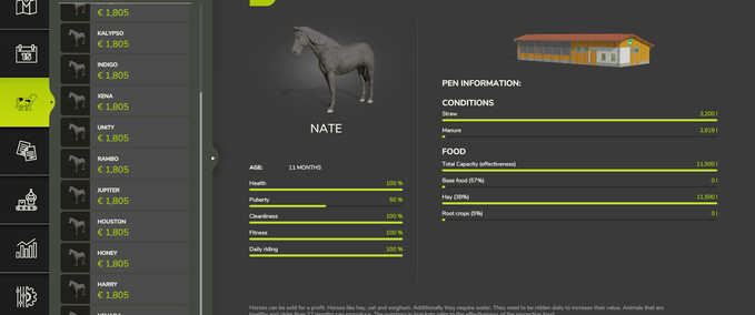 Gameplay Better Horse Value Farming Simulator mod