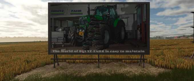 Deutz-Fahr Billboards Mod Image