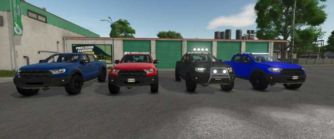 Cars Ford Ranger Raptor 2019 Farming Simulator mod