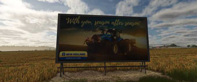 New Holland Billboards Mod Image