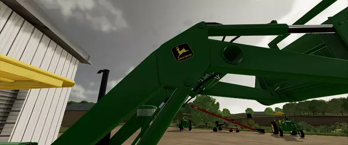 front loader John Deere 148 and 158 Front Loaders Edit Farming Simulator mod