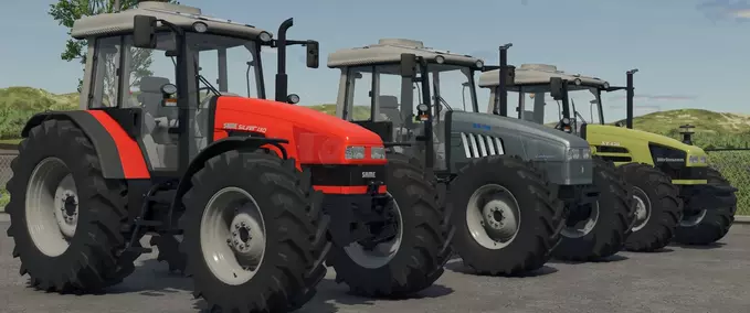 Same & Lamborghini SDF Open Field Tractor Pack Farming Simulator mod