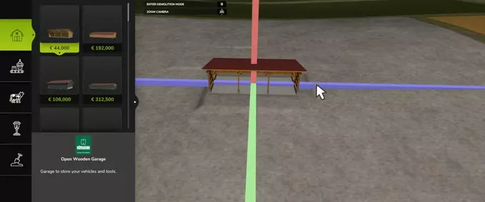 Gameplay Move Placeables Farming Simulator mod