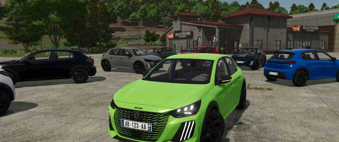 Peugeot E-208 2024 Mod Image
