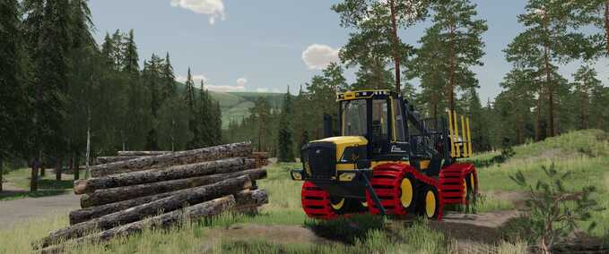 Forestry Ecolog 594F Forwarder Farming Simulator mod