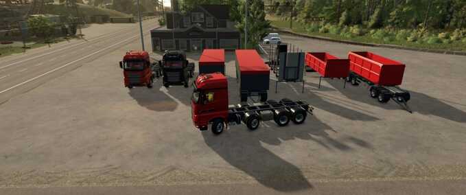 Mod Packs SISU Polar Swapbody Pack Farming Simulator mod