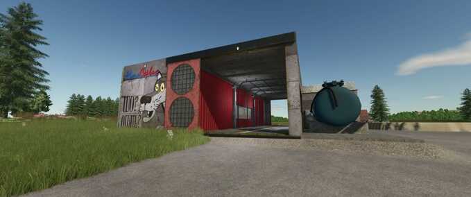 Vehicle Service Building Mod Image