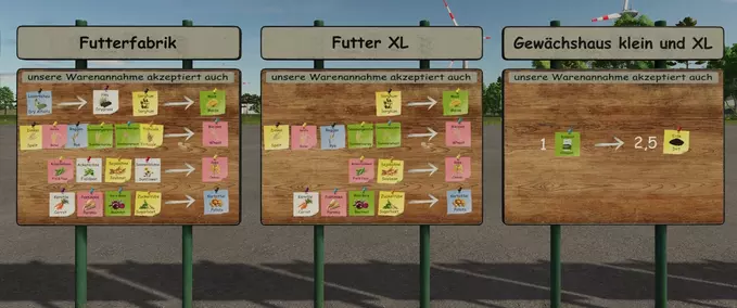 Decoration Signs for NFMarch Converters Farming Simulator mod
