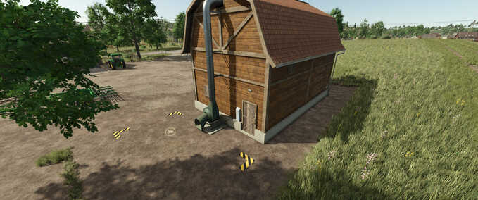 Factories Hay Storage and Grass Drying Farming Simulator mod