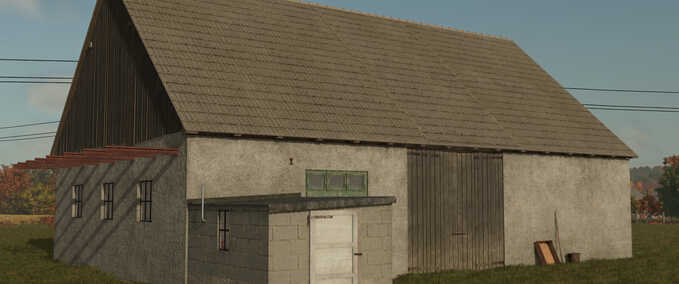 Animal Pens Barn with Cowshed Farming Simulator mod