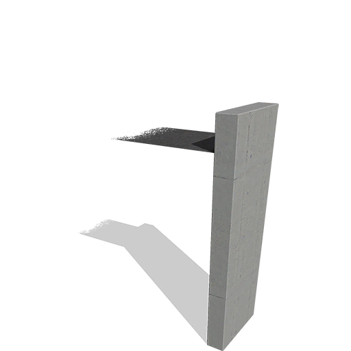 Retaining Wall Fence - Thumbnail 1
