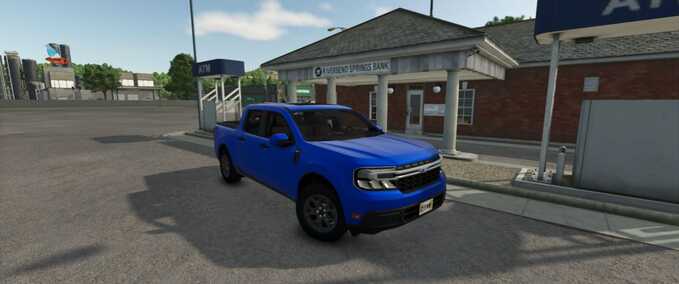 Cars Ford Maverick XLT 2022 Farming Simulator mod