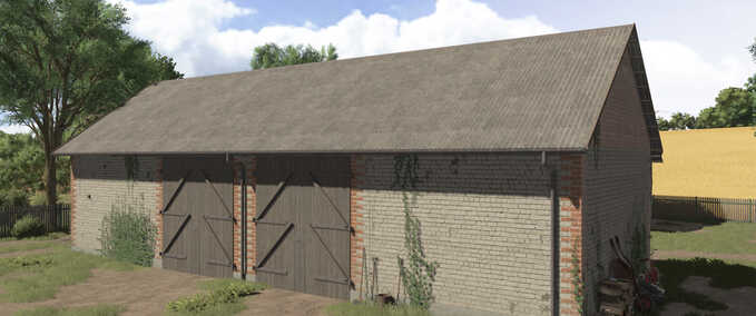 Placeable Objects Polish Barn Farming Simulator mod