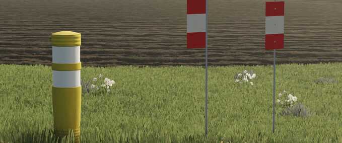 Decoration Temporary Construction Site Beacon Pack Farming Simulator mod