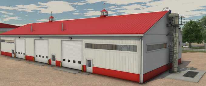 American Midwest Fertilizer Shed Mod Image