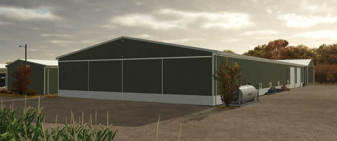 Sheds 100x240 Post Frame Cold Storage Pack Farming Simulator mod