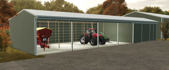 40x120 Implement Shed Mod Image