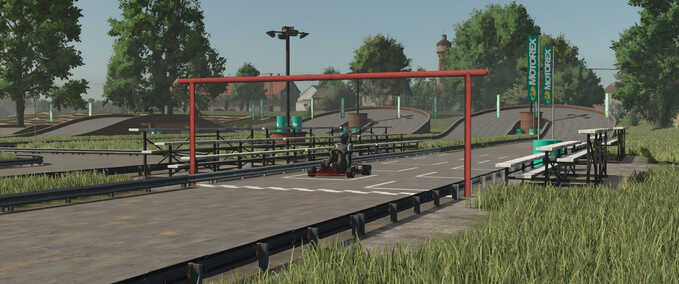 Decoration Karting Track Farming Simulator mod