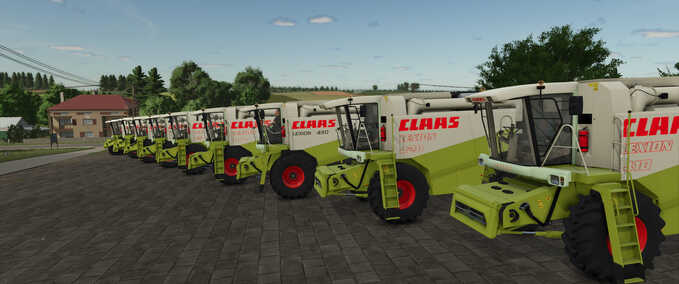 Claas Lexion 410-480 Pack Mod Image