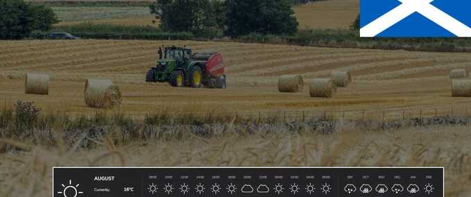 Gameplay Realistic Temperatures – Scotland Farming Simulator mod