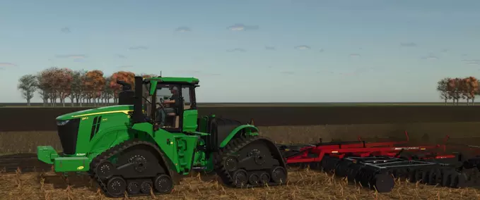 John Deere 9RX with T9 Tracks Mod Image
