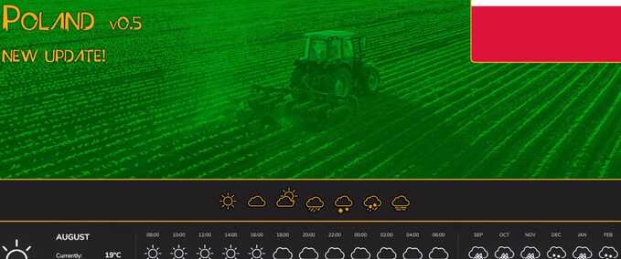 Gameplay Realistic Temperatures – Poland Farming Simulator mod