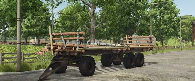 PTS Bale Trailer Mod Image