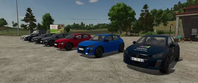 Peugeot E-208 2024 Mod Image