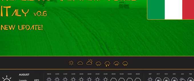 Gameplay Realistic Temperatures – Italy Farming Simulator mod