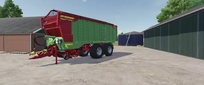 Forage Wagons Strautmann Magnon 430 CFS DO Loader Wagon Farming Simulator mod