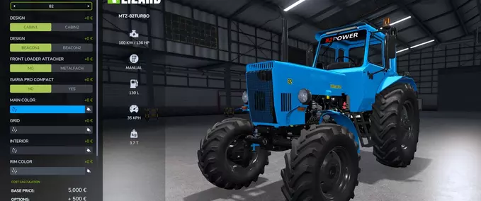 Other manufactors MTZ 82 Turbo Farming Simulator mod