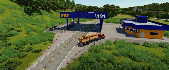 Decoration PRF Station Farming Simulator mod