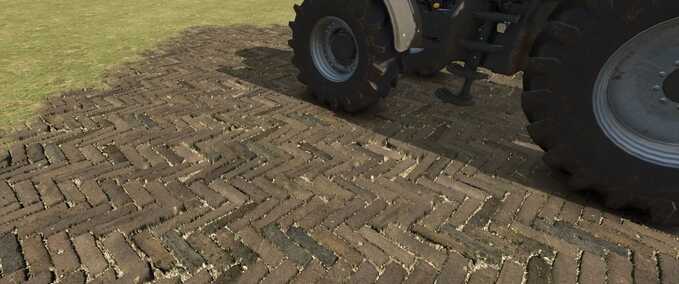 Prefab Brick Paving Texture (Prefab) Farming Simulator mod