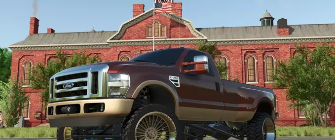 Cars 2010 Ford F250 Single Cab Farming Simulator mod