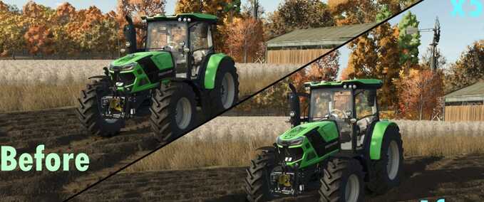 Gameplay Ground Deformation Extended Farming Simulator mod