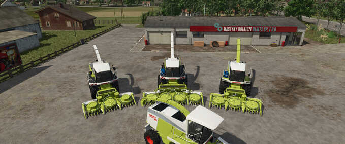 Claas Claas Jaguar 800 Series Farming Simulator mod