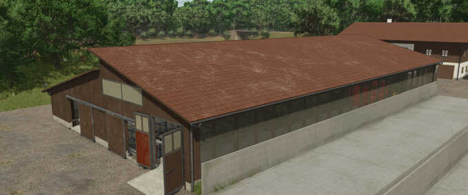 Animal Pens Medium-Sized Cow Barn Farming Simulator mod