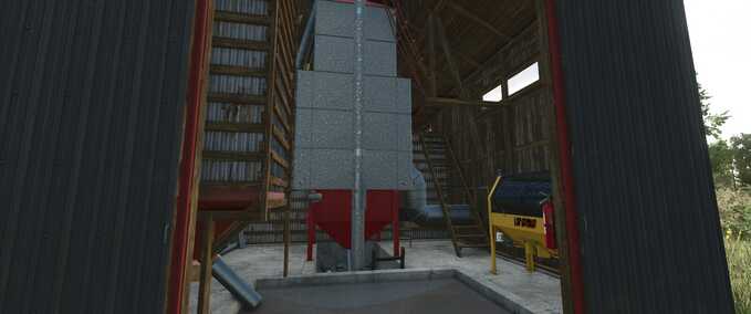 Silos Old Grain Dryers Farming Simulator mod
