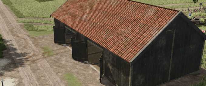 Sheds Old Wooden Barn Farming Simulator mod