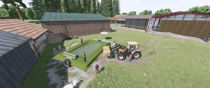 Decoration Placeable Swimming Pool Farming Simulator mod