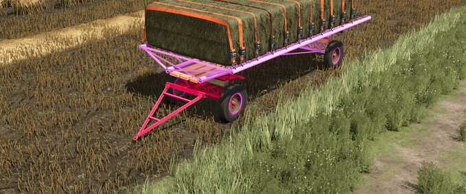 Romanian Bale Trailer (Pink) Mod Image